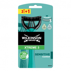 Wilkinson Xtreme3 Sensitive Comfort pánský 3+1 ks
