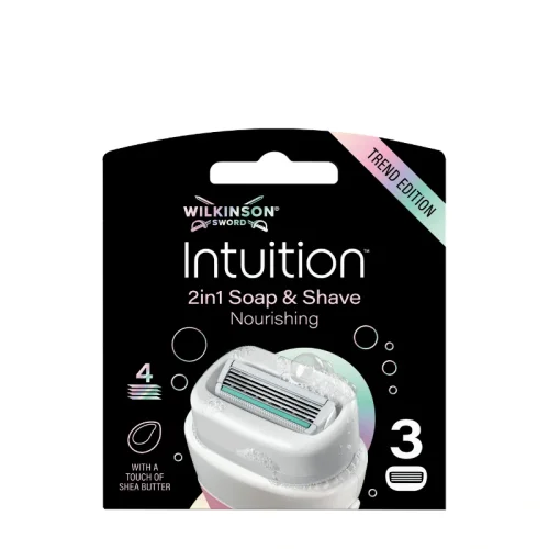 Náhradní hlavice Wilkinson Intuition 2in1 Nourishing - 3 ks