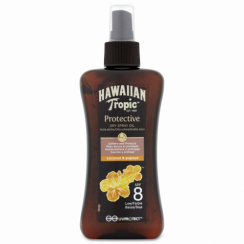 Hawaiian Tropic Protective Dry Spray Oil SPF 8 200ml