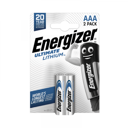 Baterie Energizer ULTIMATE LITHIUM AAA 2ks