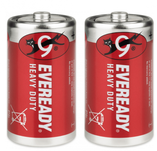 Batéria Eveready (Wonder) C zinkochloridová batéria - 24 ks