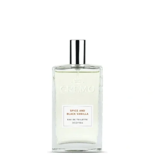 CREMO - Toaletní voda pro muže s vůní SPICE & BLACK VANILLA 100 ml