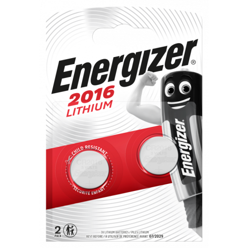 Baterie Energizer Lithiová CR2016 - 2ks