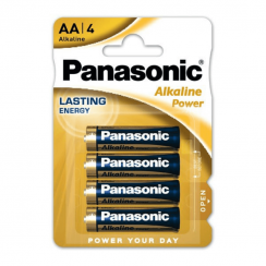 Panasonic Alkaline Power AA 4 ks