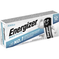 Baterie Energizer MAX PLUS AAA Industrial - 20 ks