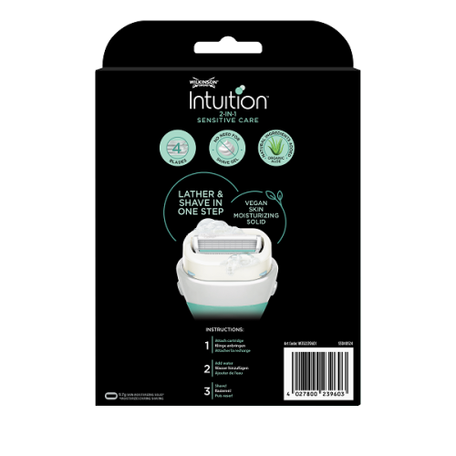 Holící strojek Wilkinson Intuition Sensitive Care XXL + 5 náhradní hlavic