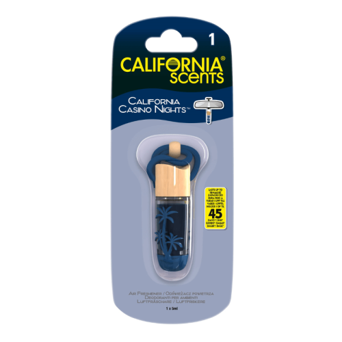 Závesná fľaša California Casino Nights