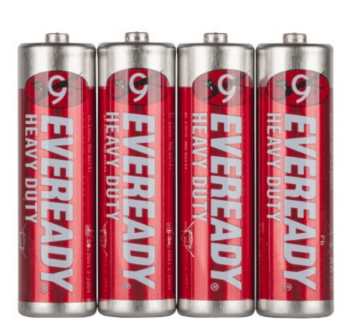 Baterie Eveready (Wonder) AA zinkochloridová baterie - 4 ks