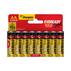 Baterie Eveready Gold from Energizer AA - 8 ks