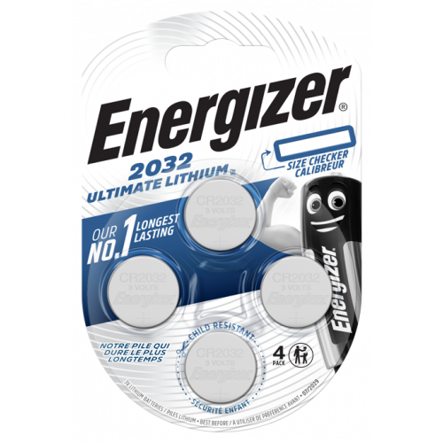 Batéria Energizer ULTIMATE LITHIUM CR2032 - 4ks