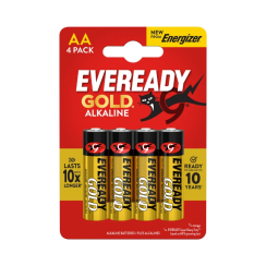 Baterie Eveready Gold from Energizer AA - 4 ks