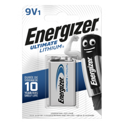 Baterie Energizer ULTIMATE LITHIUM 9V 1ks