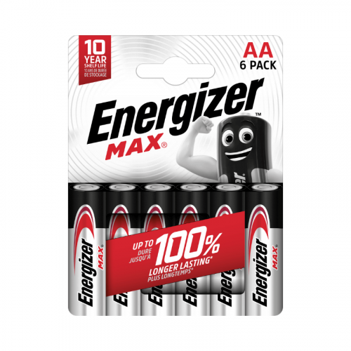 Baterie Energizer MAX AA 6 ks