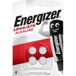 Baterie Energizer alkalická LR44 / A76 - 4 ks
