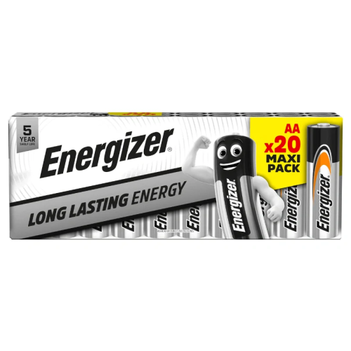 Baterie Energizer Everyday AA - 20 ks
