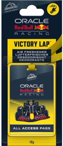 ArmorAll ORACLE RedBull F1 - Žlutá formule závěsná karta