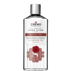 CREMO - Sprchový gel pro muže s vůní BOURBON & OAK 473ml