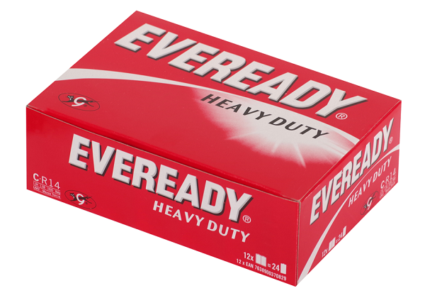 Batéria Eveready (Wonder) C zinkochloridová batéria - 24 ks
