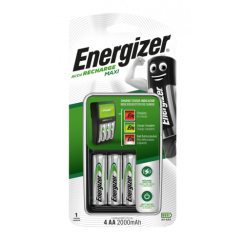 Nabíjačka batérií Energizer Maxi + 4AA Power Plus 2000 mAh