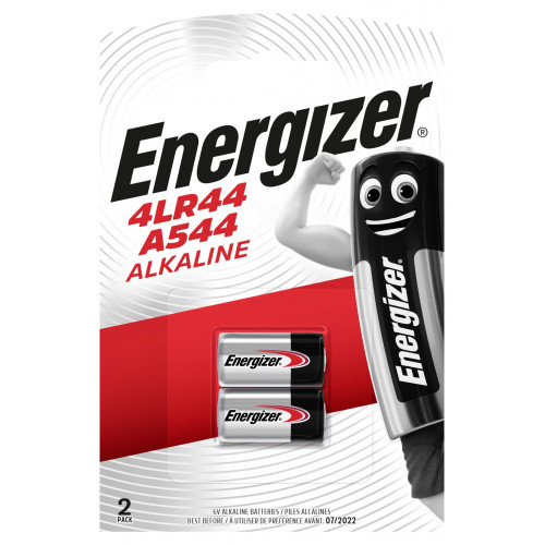 Batéria Energizer alkalická 6V 4LR44/A544 - 2 ks