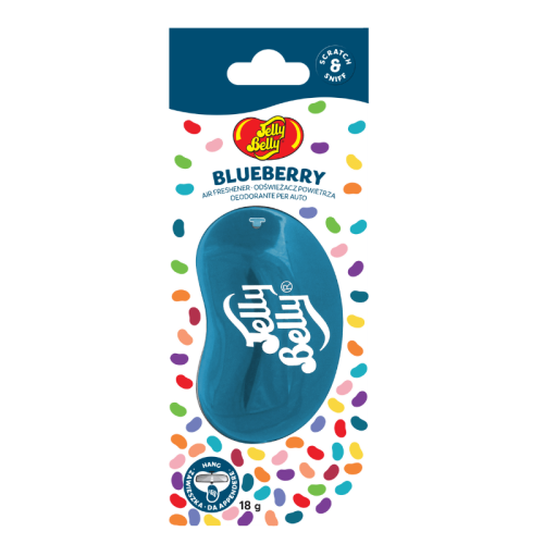 Jelly Belly 3D Air Freschener Borůvka