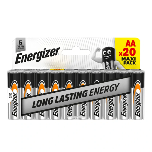 Baterie Energizer Everyday AA - 20 ks