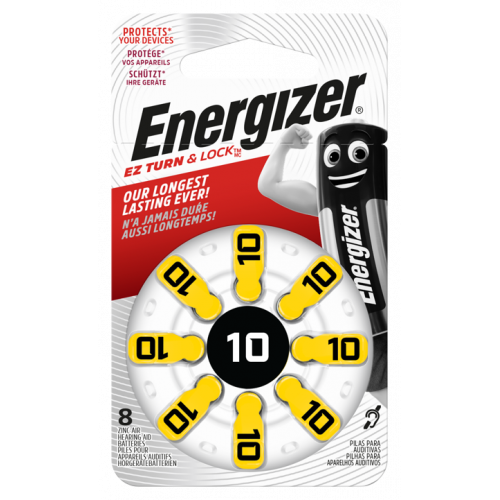 Baterie do naslouchadel Energizer 10 DP - 8 ks