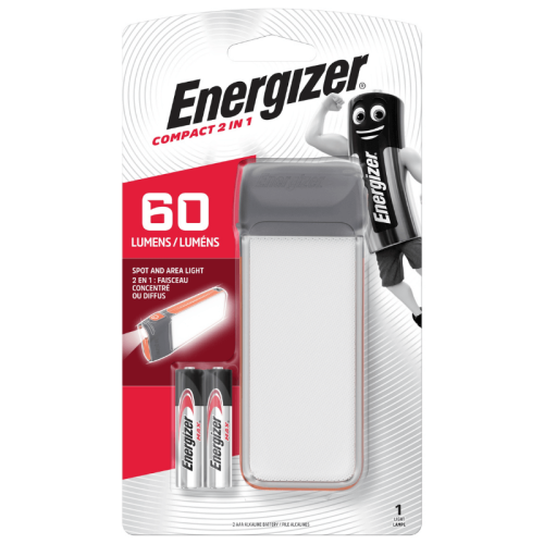 Kempingová svítilna Energizer  Fusion Compact 2-in-1 60lm 2AAA