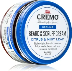 CREMO - Chladivý krém na vousy s vůní CITRUS & MINT LEAF 113 g