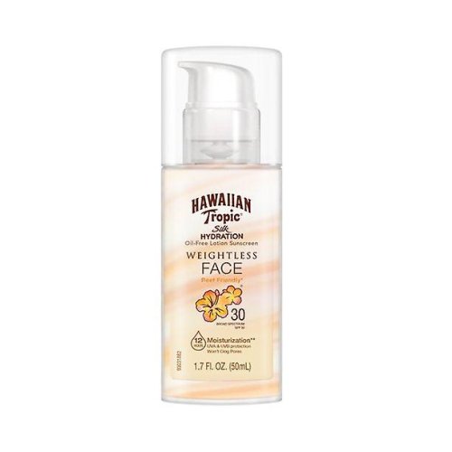 Mléko na opalování Hawaiian Tropic Silk AirSoft Face SPF 30 50ml