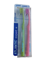 ATLANTIC zubní kartáček expert ULTRA SOFT 6580 2ks