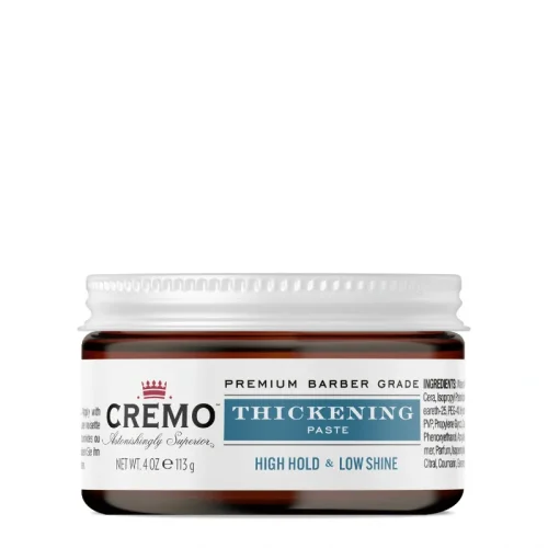 CREMO - Stylingová pasta na vlasy HIGH HOLD & LOW SHINE 113 g