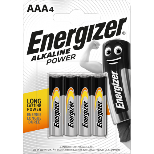 Baterie Energizer ALKALINE POWER AAA 4ks