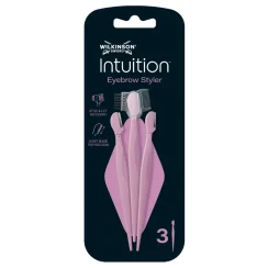Wilkinson Intuition Eyebrow Styler 3 kusy - břitva pro úpravu obočí