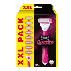 Holící strojek Wilkinson Quattro for Women XXL + 8 náhradní hlavic
