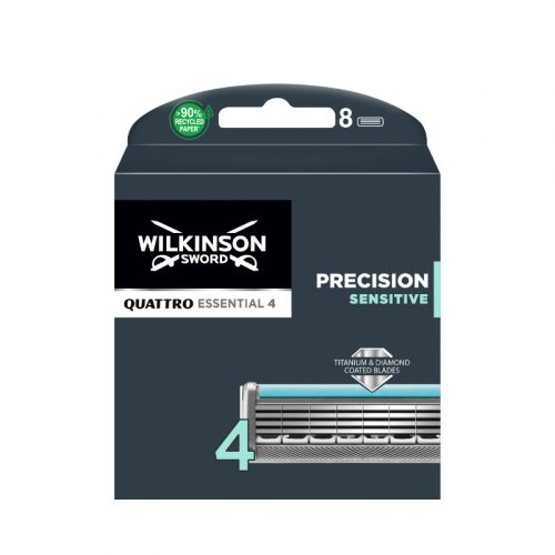 Wilkinson Quattro Essential Precision Sensitive - 8 ks