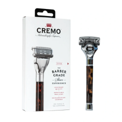 Cremo Holící strojek Razor Barber Grade + náhradní hlavice 2ks