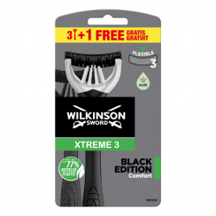 Wilkinson Xtreme3 Black Edition Comfort pánský 3+1 ks