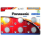 Panasonic lithiová baterie 3V CR2025 - 6 ks