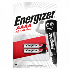 Baterie Energizer alkalická 1,5V AAAA (E96/25A) 2ks