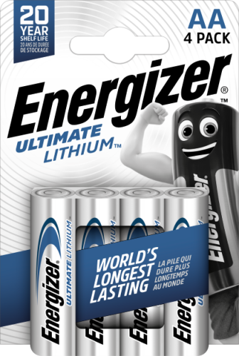 Baterie Energizer ULTIMATE LITHIUM AA 4ks