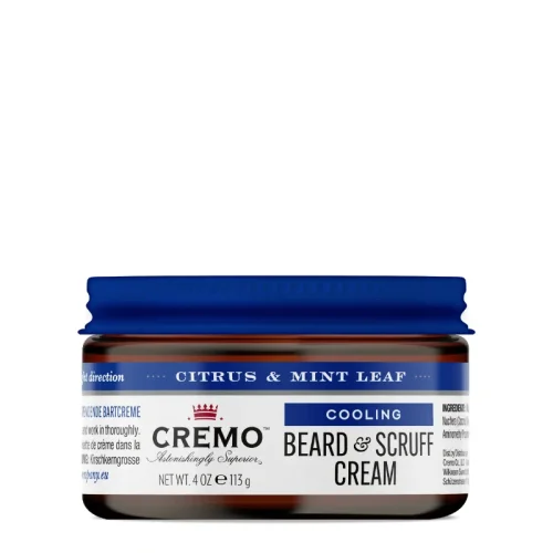 CREMO - Chladivý krém na vousy s vůní CITRUS & MINT LEAF 113 g