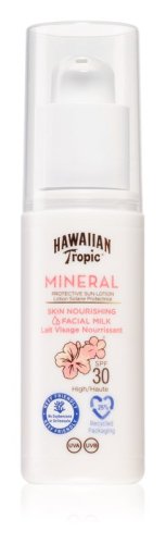 Hawaiian Tropic Minerálne mlieko na opaľovanie na tvár SPF 30 50ml