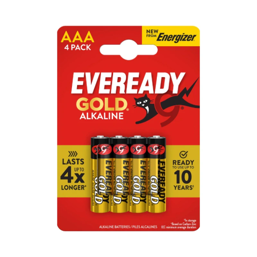 Baterie Eveready Gold from Energizer AAA - 4 ks