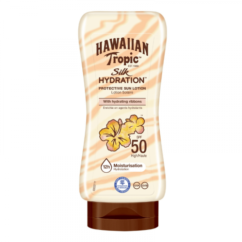 Hawaiian Tropic Silk Hydration Lotions SPF50 180ml