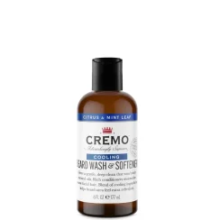 CREMO - Osvěžující šampón na vousy & změkčovač 2in1 CITRUS & MINT LEAF 177 ml