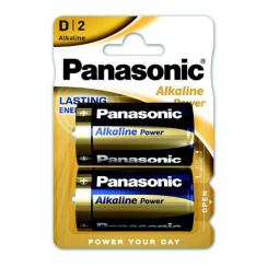 Panasonic Alkaline Power D - 2 ks