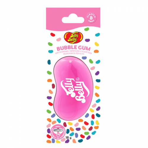 Jelly Belly Hanging Gel Bubblegum - Žvýkačka