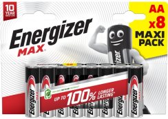 Baterie Energizer MAX AA 8 ks
