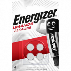 Batéria Energizer alkalická LR44 / A76 - 4 ks